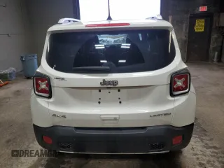 2018 Jeep Renegade Limited с VIN ZACCJBDB6JPH01462, выставлен на аукционе Copart как лот 84411514 с пробегом 58 562 миль миль и Списание • Salvage title. История ставок и продаж доступна на DreamBid. Изображение 6.