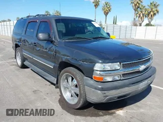 2003 Chevrolet Suburban LS with VIN 3GNEC16T63G115908, listed as a IAAI auction lot 41950165 with 202,075 mi miles. Bid and sale history available at carsss.com. Image 1.