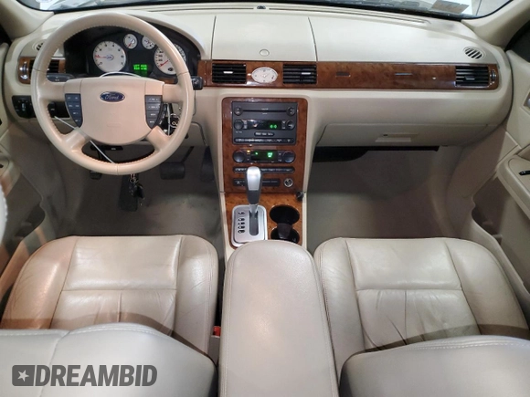 2007 Ford Five Hundred Limited with VIN 1FAHP25127G156270, listed as a Copart auction lot 57821885 with 45,796 mi miles and Salvage title. Bid and sale history available at DreamBid. Image 8.
