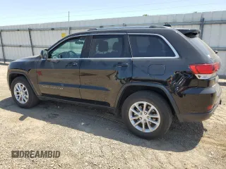 2021 Jeep Grand Cherokee Laredo E with VIN 1C4RJFAG8MC817661, listed as a Copart auction lot 52374235 with 25,305 mi miles and Salvage title. Bid and sale history available at DreamBid. Image 2.