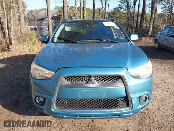 2012 Mitsubishi Outlander Sport SE with VIN JA4AP4AU7CZ005523, listed as a IAAI auction lot 41499056 with 108,342 mi miles. Bid and sale history available at carsss.com. Image 12.