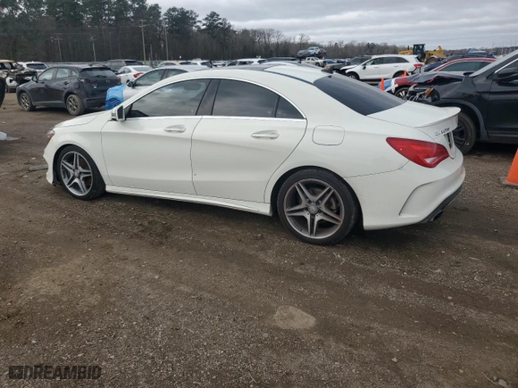 2015 Mercedes-Benz CLA-Class CLA 250 with VIN WDDSJ4EB2FN216019, listed as a Copart auction lot 45053905 with 155,708 mi miles and Salvage Title. Bid and sale history available at carsss.com. Image 2.