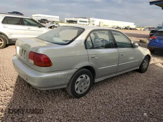 1997 Honda Civic EX with VIN 2HGEJ8647VH587457, listed as a Copart auction lot 75543774 with 199,690 mi miles and Clean Title. Bid and sale history available at carsss.com. Image 3.