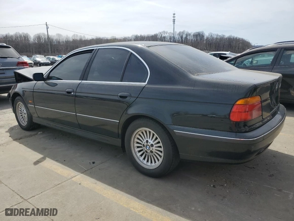 2000 BMW 5 Series 540iA with VIN WBADN6344YGM66003, listed as a Copart auction lot 49919625 with 205,645 mi miles and Salvage Title. Bid and sale history available at carsss.com. Image 2.