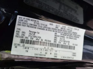 2017 Ford Focus SE с VIN 1FADP3F20HL346606, выставлен на аукционе IAAI как лот 42198410 с пробегом 10 879 миль миль и . История ставок и продаж доступна на DreamBid. Изображение 9.