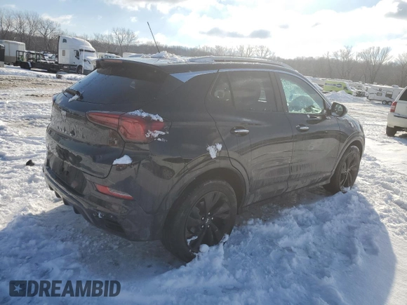 2024 Buick Encore GX Sport Touring with VIN KL4AMDSL4RB007021, listed as a Copart auction lot 87634275 with 14,240 mi miles and Salvage Title. Bid and sale history available at DreamBid. Image 3.