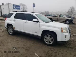 2010 GMC Terrain SLE-2 with VIN 2CTALDEW2A6311541, listed as a Copart auction lot 84206774 with 128,714 mi miles and Salvage Title. Bid and sale history available at carsss.com. Image 4.