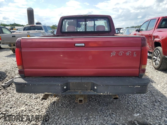 1993 Ford F-150 with VIN 2FTDF15N9PCA06375, listed as a Copart auction lot 73217644 with 293,322 mi miles and Salvage Title. Bid and sale history available at carsss.com. Image 6.