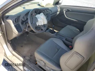 2002 Acura RSX Manual with VIN JH4DC53812C039395, listed as a Copart auction lot 75213704 with 151,150 mi miles and Salvage Title. Bid and sale history available at carsss.com. Image 8.