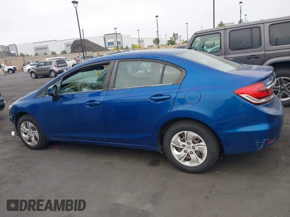 2013 Honda Civic LX z VIN 19XFB2F51DE281886, wystawiony jako IAAI lot #42397755 z przebiegiem 170 895 mil mil oraz . Historia ofert i sprzedaży dostępna na DreamBid. Obrazek 15.