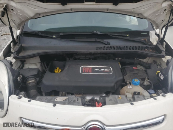 2014 FIAT 500L Lounge with VIN ZFBCFACH3EZ002687, listed as a Copart auction lot 71222884 with 230,545 mi miles and Salvage Title. Bid and sale history available at carsss.com. Image 11.