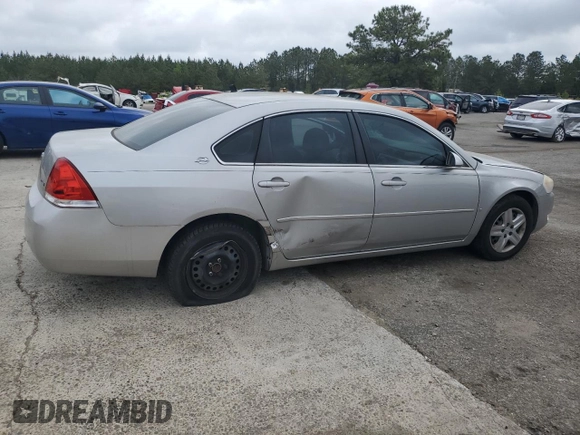 2007 Chevrolet Impala LS with VIN 2G1WB58K379328920, listed as a Copart auction lot 50860825 with 284,357 mi miles and Salvage Title. Bid and sale history available at DreamBid. Image 3.