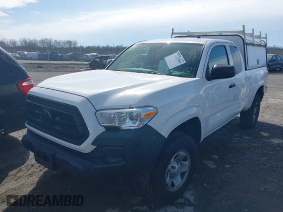 2021 Toyota Tacoma SR with VIN 3TYRX5GN6MT007673, listed as a IAAI auction lot 41691995 with 97,735 mi miles and . Bid and sale history available at DreamBid. Image 17.