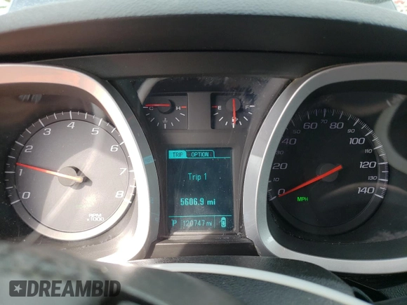 2015 Chevrolet Equinox LT with VIN 2GNFLGEK2F6241926, listed as a Copart auction lot 52691405 with 120,747 mi miles and Clean Title. Bid and sale history available at carsss.com. Image 9.