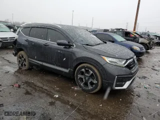 2017 Honda CR-V Touring with VIN 2HKRW2H90HH632306, listed as a Copart auction lot 46893395 with 103,490 mi miles and Salvage Title. Bid and sale history available at carsss.com. Image 4.