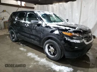 2013 Ford Utility Police Interceptor with VIN 1FM5K8AR2DGA88912, listed as a Copart auction lot 87072664 with 118,873 mi miles and Salvage Title. Bid and sale history available at carsss.com. Image 4.