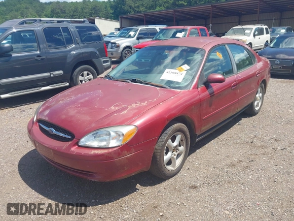 2002 Ford Taurus SE Standard with VIN 1FAFP53U92A123610, listed as a IAAI auction lot 42108874 with 157,323 mi miles and . Bid and sale history available at DreamBid. Image 2.