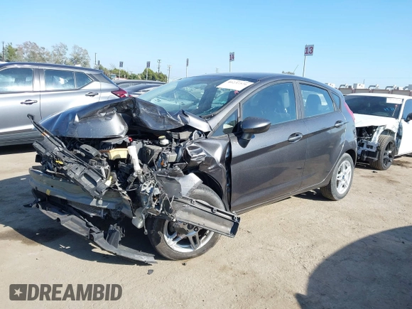 2019 Ford Fiesta SE with VIN 3FADP4EJ7KM122981, listed as a IAAI auction lot 40235576 with Not Provided miles and . Bid and sale history available at carsss.com. Image 2.