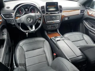 2017 Mercedes-Benz GLS 550 with VIN 4JGDF7DE7HA780580, listed as a Copart auction lot 64372904 with 141,331 mi miles and Salvage Title. Bid and sale history available at DreamBid. Image 8.