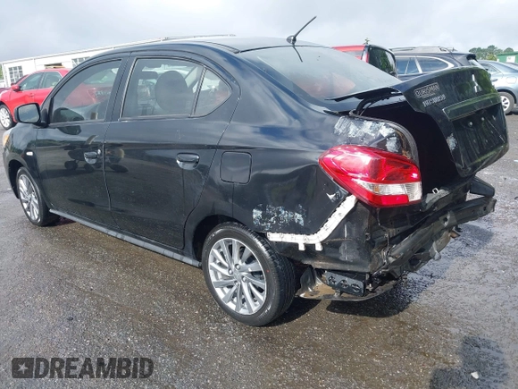 2019 Mitsubishi Mirage ES z VIN ML32F3FJ1KHF17276, wystawiony jako IAAI lot #42382799 z przebiegiem 87 753 mil mil oraz . Historia ofert i sprzedaży dostępna na DreamBid. Obrazek 3.
