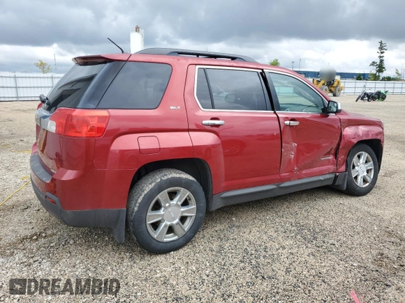 2013 GMC Terrain SLT with VIN 2GKFLVEK8D6420843, listed as a Copart auction lot 57419395 with 134,807 mi miles and Salvage title. Bid and sale history available at DreamBid. Image 3.