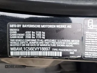 2014 BMW X1 xDrive28i with VIN WBAVL1C56EVY18897, listed as a Copart auction lot 47268615 with 270,512 mi miles and Clean Title. Bid and sale history available at carsss.com. Image 12.