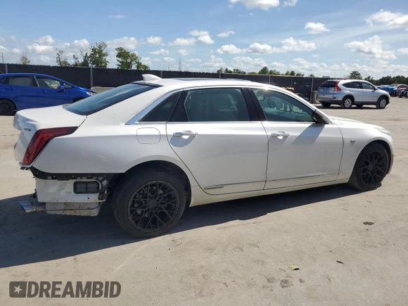 2017 Cadillac CT6 Plug-In RWD with VIN LREKK5RX1HA062210, listed as a Copart auction lot 60802055 with 79,359 mi miles and Salvage title. Bid and sale history available at DreamBid. Image 3.