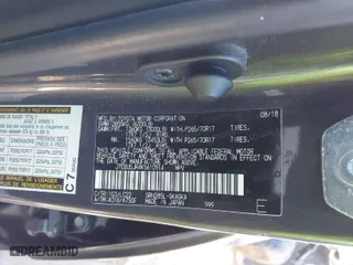 2019 Toyota 4Runner SR5 with VIN JTEBU5JR4K5610914, listed as a IAAI auction lot 41175418 with 101,665 mi miles. Bid and sale history available at carsss.com. Image 9.