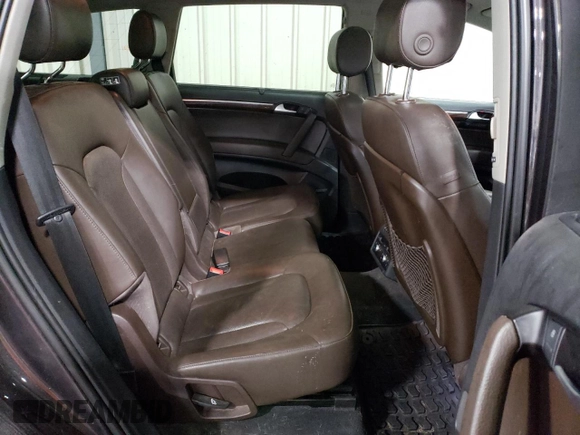 2011 Audi Q7 S line with VIN WA1DGAFE7BD008575, listed as a Copart auction lot 76127064 with 282,747 mi miles and Salvage title. Bid and sale history available at DreamBid. Image 10.