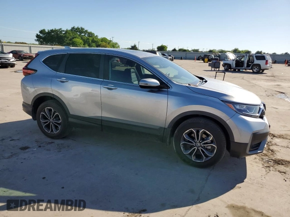 2020 Honda CR-V EX z VIN 5J6RW2H58LA014366, wystawiony jako Copart lot #52739665 z przebiegiem 21 677 mil mil oraz Czysty tytuł • Clean title. Historia ofert i sprzedaży dostępna na DreamBid. Obrazek 4.