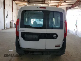 2017 Ram ProMaster City Cargo Tradesman with VIN ZFBERFAB4H6F47690, listed as a Copart auction lot 48971445 with 178,296 mi miles and Clean Title. Bid and sale history available at carsss.com. Image 6.