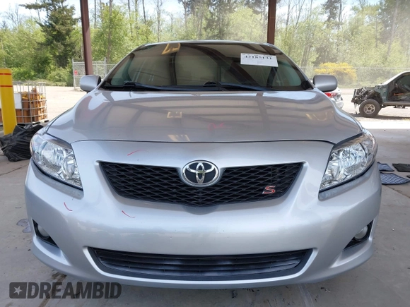 2009 Toyota Corolla with VIN 2T1BU40E59C150365, listed as a IAAI auction lot 42185131 with 179,912 mi miles. Bid and sale history available at carsss.com. Image 13.