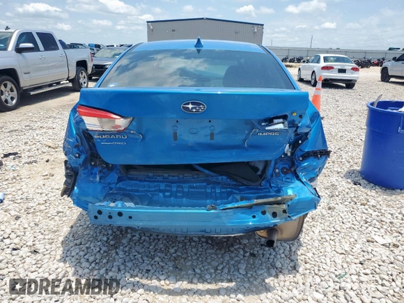 2020 Subaru Impreza Premium with VIN 4S3GKAV66L3602268, listed as a Copart auction lot 60673705 with 39,970 mi miles and Salvage title. Bid and sale history available at DreamBid. Image 6.