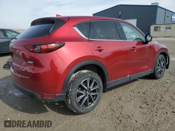 2018 Mazda CX-5 Grand Touring with VIN JM3KFBDM3J0331602, listed as a Copart auction lot 45559195 with 63,672 mi miles and Salvage Title. Bid and sale history available at carsss.com. Image 3.