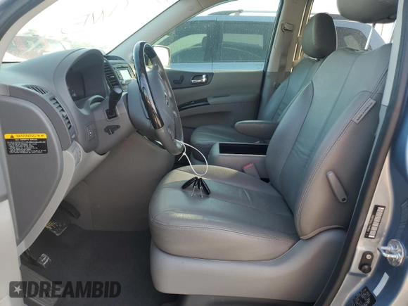 2014 Kia Sedona EX with VIN KNDMH4C77E6549905, listed as a Copart auction lot 77395344 with 97,631 mi miles and Salvage Title. Bid and sale history available at carsss.com. Image 7.