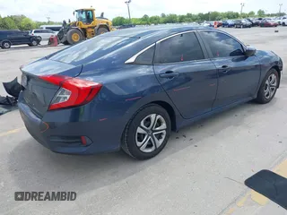 2018 Honda Civic Sedan LX with VIN 19XFC2F59JE010177, listed as a IAAI auction lot 42009728 with 91,404 mi miles. Bid and sale history available at carsss.com. Image 4.