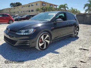 2020 Volkswagen Golf GTI S with VIN 3VW6T7AUXLM012411, listed as a Copart auction lot 49910255 with 52,425 mi miles and Clean Title. Bid and sale history available at carsss.com. Image 1.