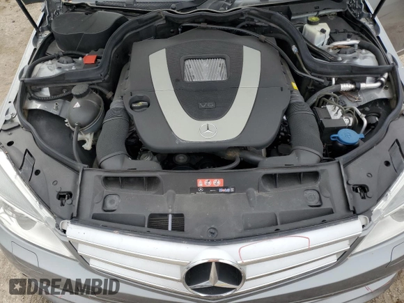 2008 Mercedes-Benz C 350 Sport with VIN WDDGF56X58R025469, listed as a Copart auction lot 51845005 with 49,759 mi miles and Salvage title. Bid and sale history available at DreamBid. Image 11.