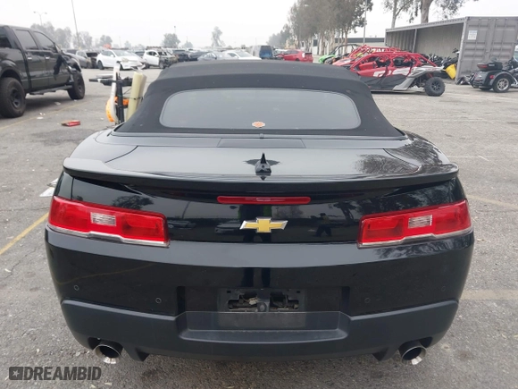 2014 Chevrolet Camaro LT with VIN 2G1FB3D36E9271726, listed as a IAAI auction lot 41493244 with 80,934 mi miles. Bid and sale history available at carsss.com. Image 16.