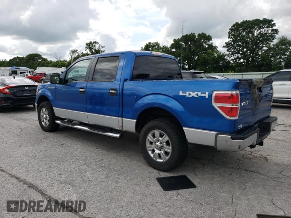 2010 Ford F-150 XL with VIN 1FTFW1EV8AFA11457, listed as a Copart auction lot 60961435 with 159,767 mi miles and Salvage title. Bid and sale history available at DreamBid. Image 2.