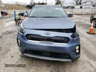 2020 Kia Niro EX Premium with VIN KNDCE3LC1L5433825, listed as a Copart auction lot 46509655 with 54,801 mi miles and Salvage Title. Bid and sale history available at carsss.com. Image 5.