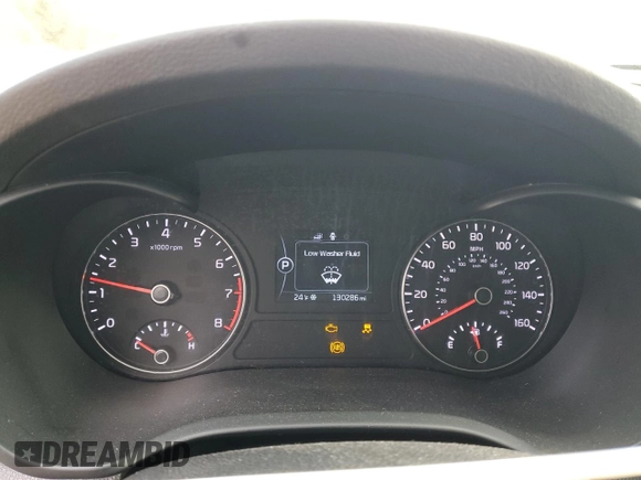 2017 Kia Optima LX with VIN KNAGT4L37H5149438, listed as a Copart auction lot 84454954 with 130,286 mi miles and Salvage Title. Bid and sale history available at carsss.com. Image 9.