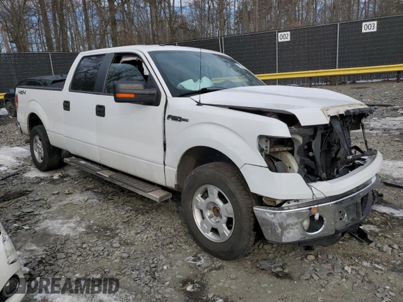 2013 Ford F-150 XL with VIN 1FTFW1EF5DFA22641, listed as a Copart auction lot 42034775 with 227,510 mi miles and Salvage Title. Bid and sale history available at carsss.com. Image 4.