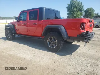 2020 Jeep Gladiator Sport S with VIN 1C6HJTAG2LL135519, listed as a Copart auction lot 60145775 with 35,122 mi miles and Salvage title. Bid and sale history available at DreamBid. Image 2.