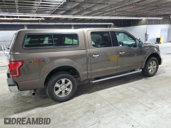 2016 Ford F-150 XLT with VIN 1FTEW1E88GFC81156, listed as a Copart auction lot 60503355 with 137,306 mi miles and Salvage title. Bid and sale history available at DreamBid. Image 3.