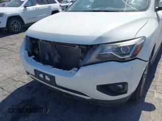 2019 Nissan Pathfinder SV with VIN 5N1DR2MN7KC584791, listed as a IAAI auction lot 42533680 with 57,943 mi miles and . Bid and sale history available at DreamBid. Image 6.