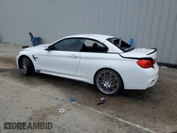 2017 BMW M4 with VIN WBS3U9C58HP970803, listed as a Copart auction lot 60145424 with 70,873 mi miles and Salvage Title. Bid and sale history available at carsss.com. Image 2.