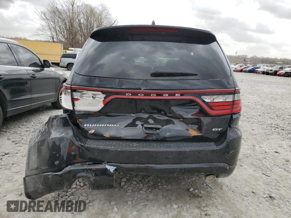 2023 Dodge Durango GT with VIN 1C4RDJDG2PC674300, listed as a Copart auction lot 49504525 with 23,598 mi miles and Salvage Title. Bid and sale history available at DreamBid. Image 6.
