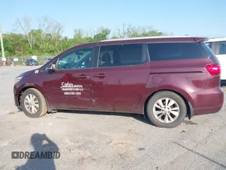 2017 Kia Sedona LX with VIN KNDMB5C18H6320706, listed as a IAAI auction lot 42007075 with 276,674 mi miles. Bid and sale history available at carsss.com. Image 14.