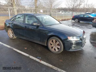2010 Audi A4 2.0T Premium with VIN WAUAFAFL6AN051143, listed as a IAAI auction lot 41199628 with 197,141 mi miles. Bid and sale history available at carsss.com. Image 1.